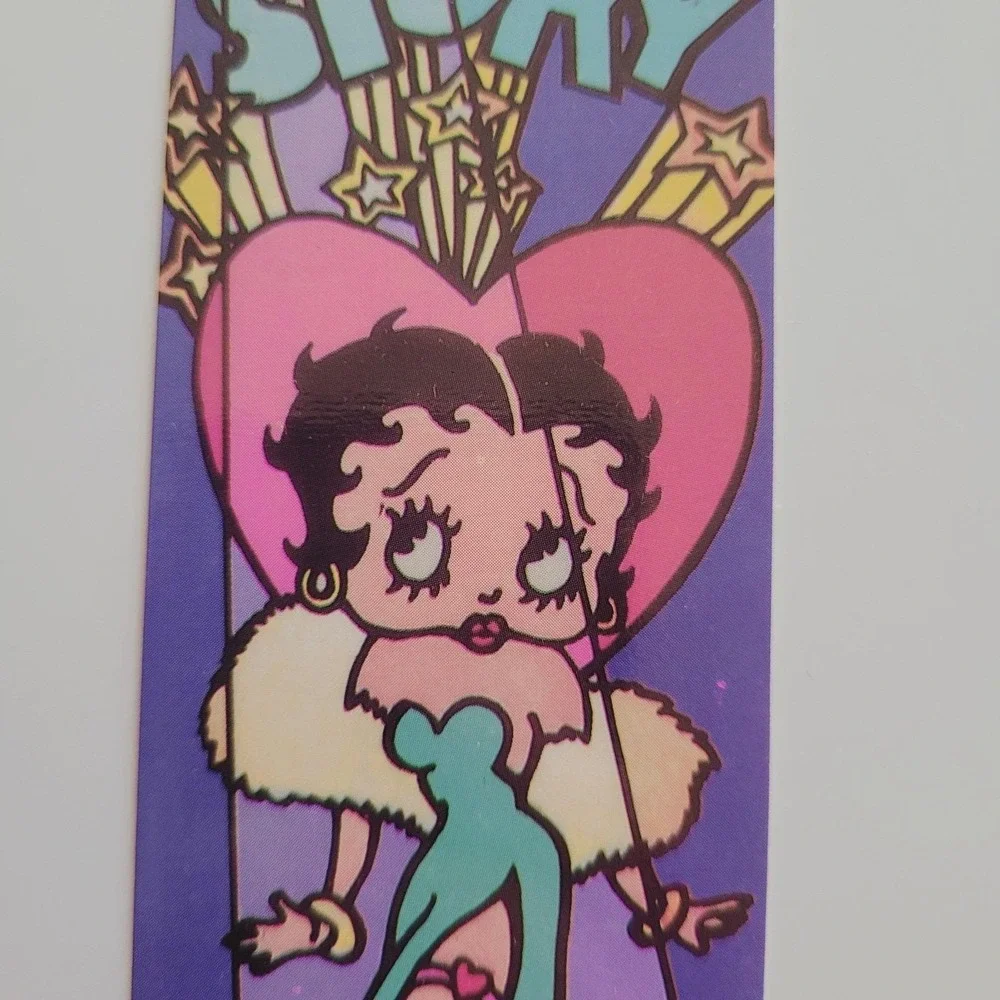 Vintage 80s Betty Boop Story Bookmark King Features 1988 One Stop Posters 2-1026